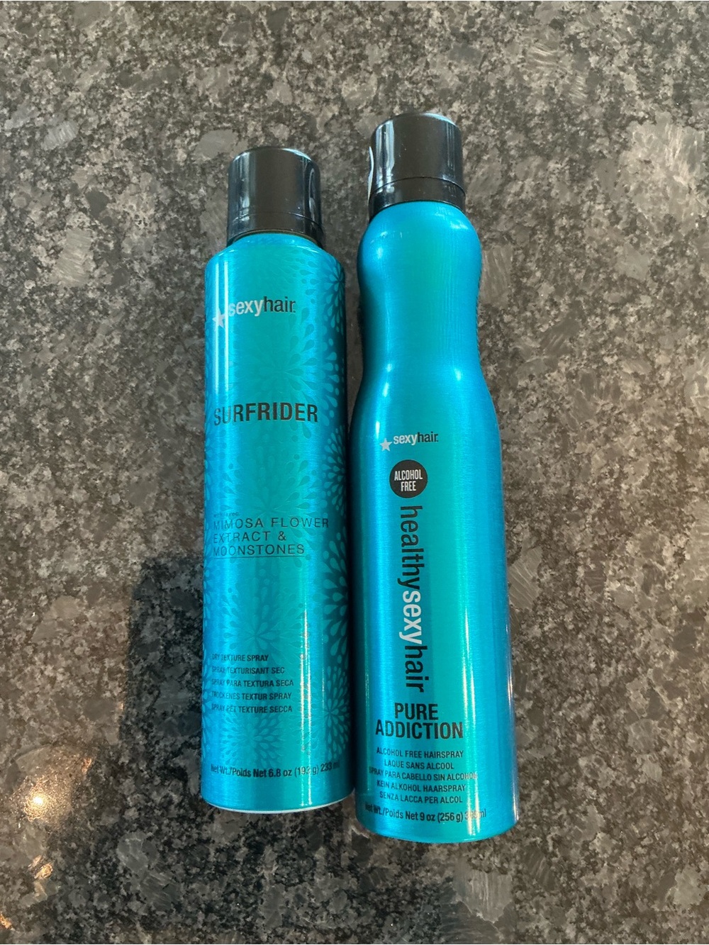 Sexy Hair Pure Addiction Hairspray & Surfrider Dry Texture Spray